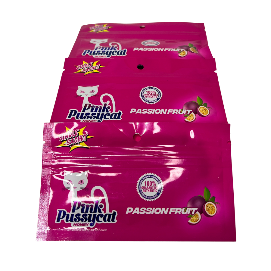 3 SOBRES MIEL PINK PUSSYCAT DE 15G