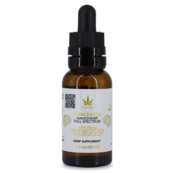 CBD Oil 500mg NanoHemp CONCENTRA