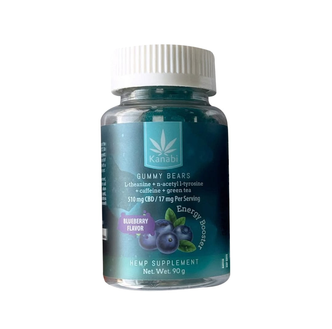 Gummy Bears CBD 510mg Sabor Blueberry