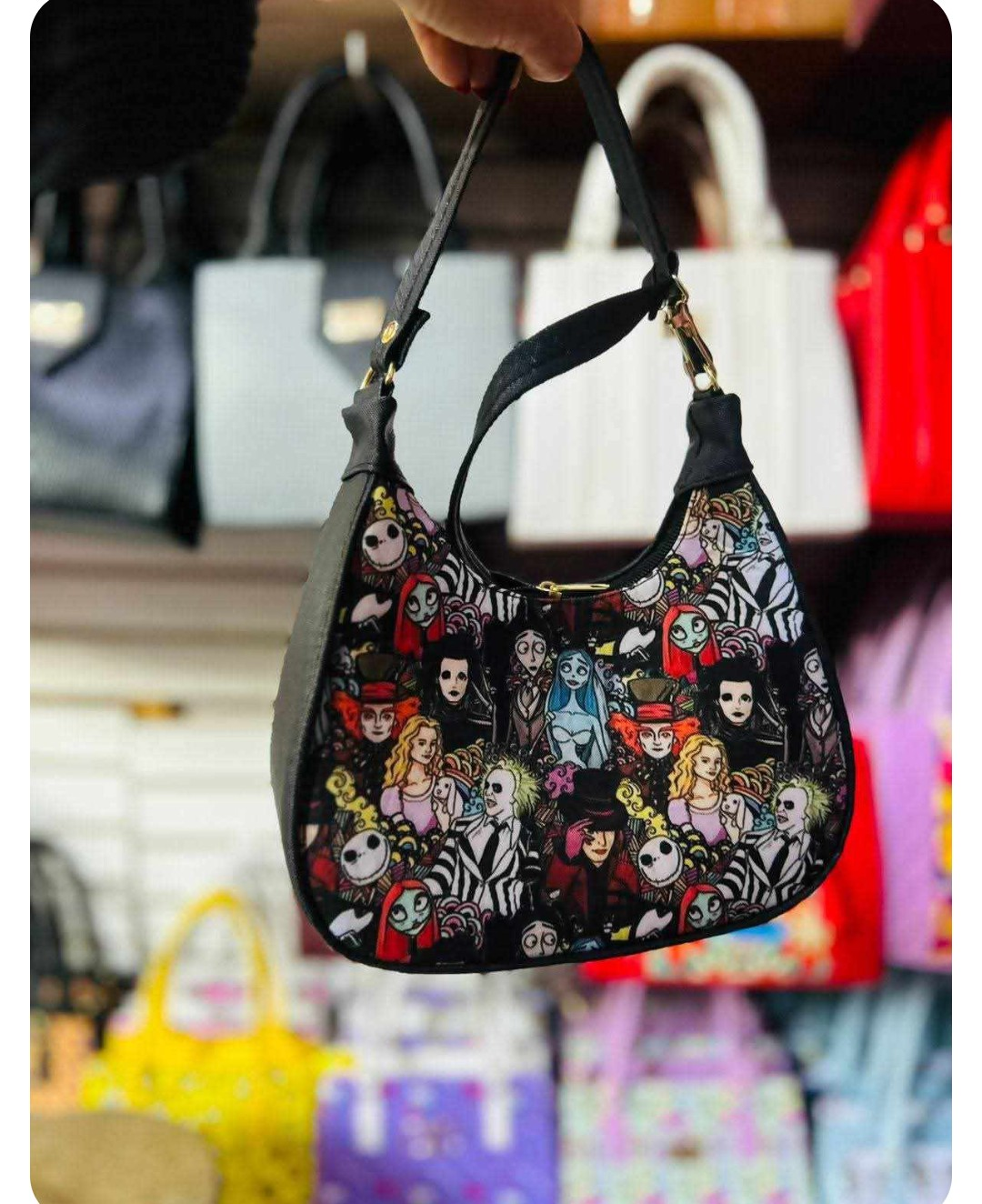 Bolsa personajes Tim Burton