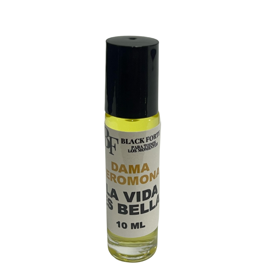 FEROMONA BLACK 8, INSPIRADO EN LA VIDA ES BELLA DE 10 ML