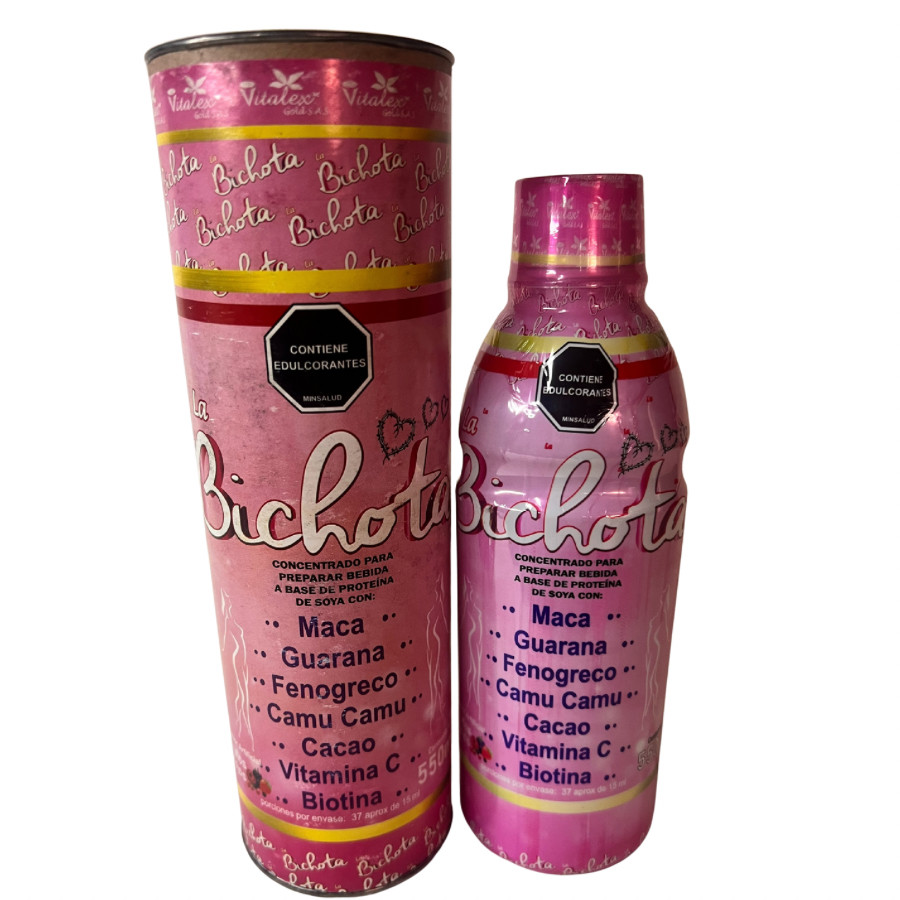 BICHOTA MULTIVITAMINICO PARA DAMA BOTELLA DE 550 ML